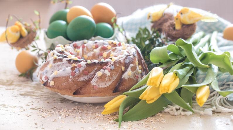 Easter Bread Art for Fun